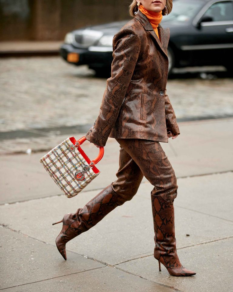 SACLÀB Lady Dior Tweed Streetstyle Imaxtree