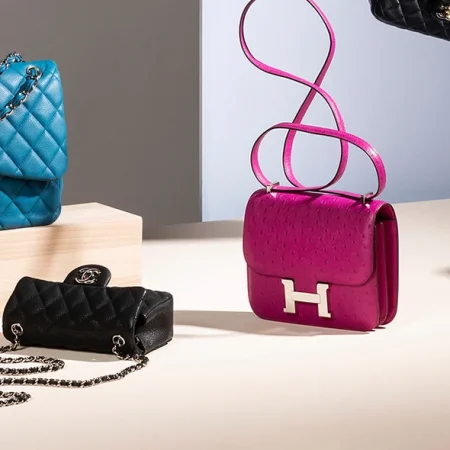 Pre-loved Designer Handbags by Hermès and Chanel