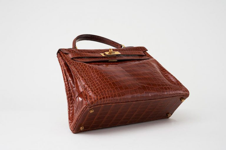 Hermès Kelly 32 Alligator Etrusque Saclàb Unten