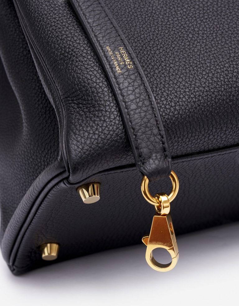 Hermes Kelly 35 Togo Noir Saclàb Bottom