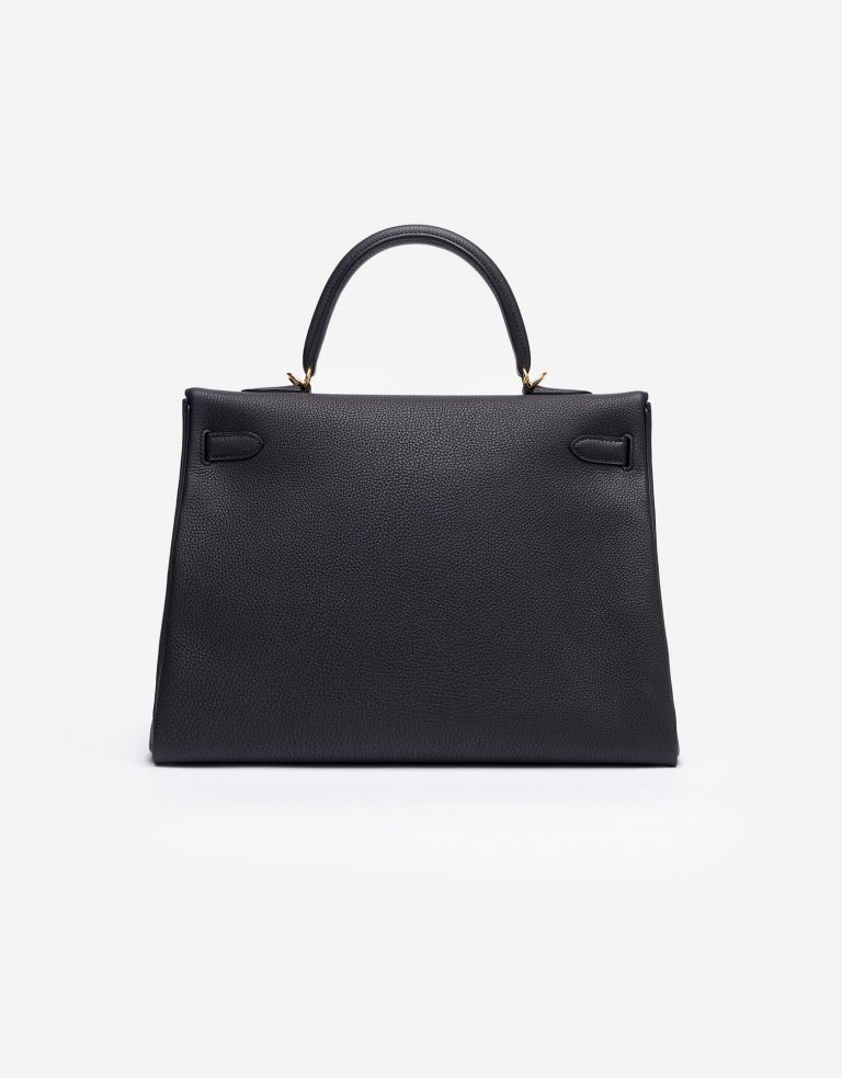 Hermes Kelly 35 Togo Noir Saclàb Back