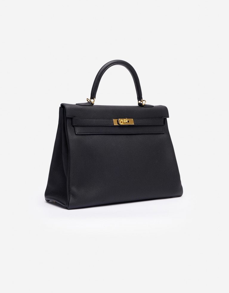 Hermes Kelly 35 Togo Noir Saclàb Side