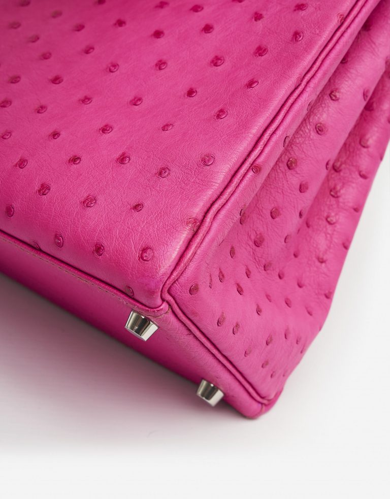 Hermès Kelly 28 Ostrich Fuchsia C