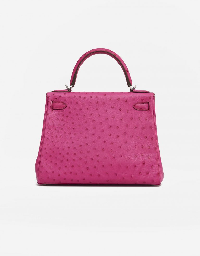 Hermès Kelly 28 Ostrich Fuchsia B