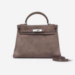 Hermès Kelly 32 Taupe Doblis Saclab