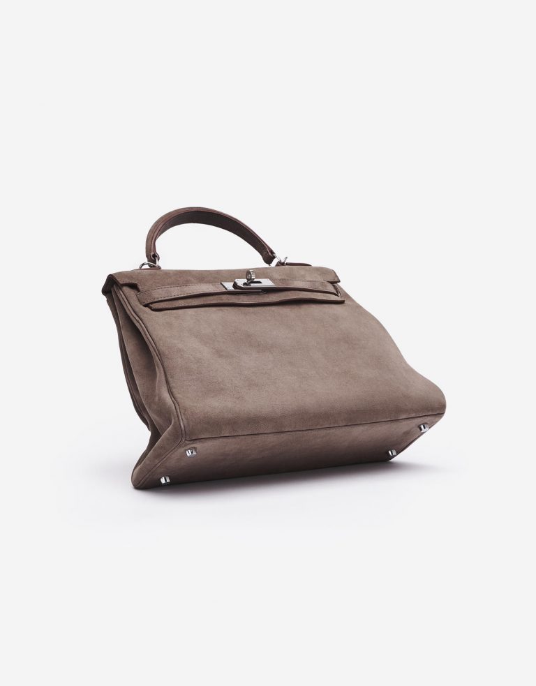 Hermès Kelly 32 Taupe Doblis Saclab Bottom