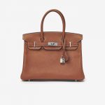 Hermès Birkin 30 Fauve Barenia Faubourg Saclàb Luxury Vintage