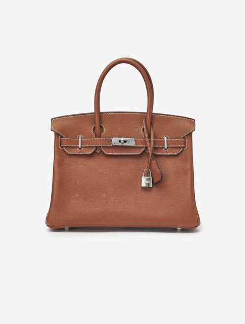 Hermès Birkin 30 Fauve Barenia Faubourg Saclàb Luxus Vintage