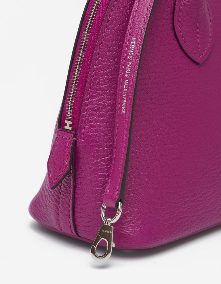 Hermes Bolide Mini Chevre Rose Pourpre Saclàb Strap