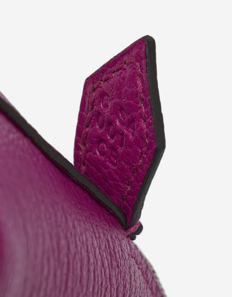 Hermès Bolide Mini Chevre Rose Pourpre Stamp