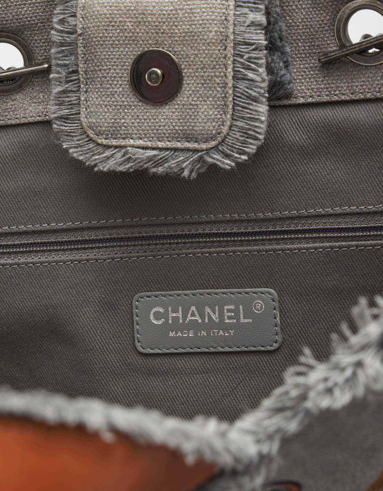 Chanel Graffiti Cabas Canvas Multicolore Saclàb Inside