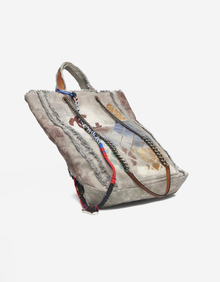 Chanel Graffiti Cabas Canvas Multicolore Saclàb Buttom