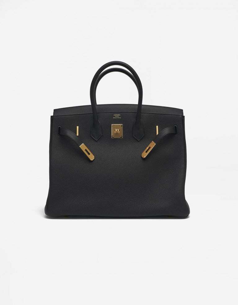 Hermès Birkin 35 Togo Black Saclàb Open