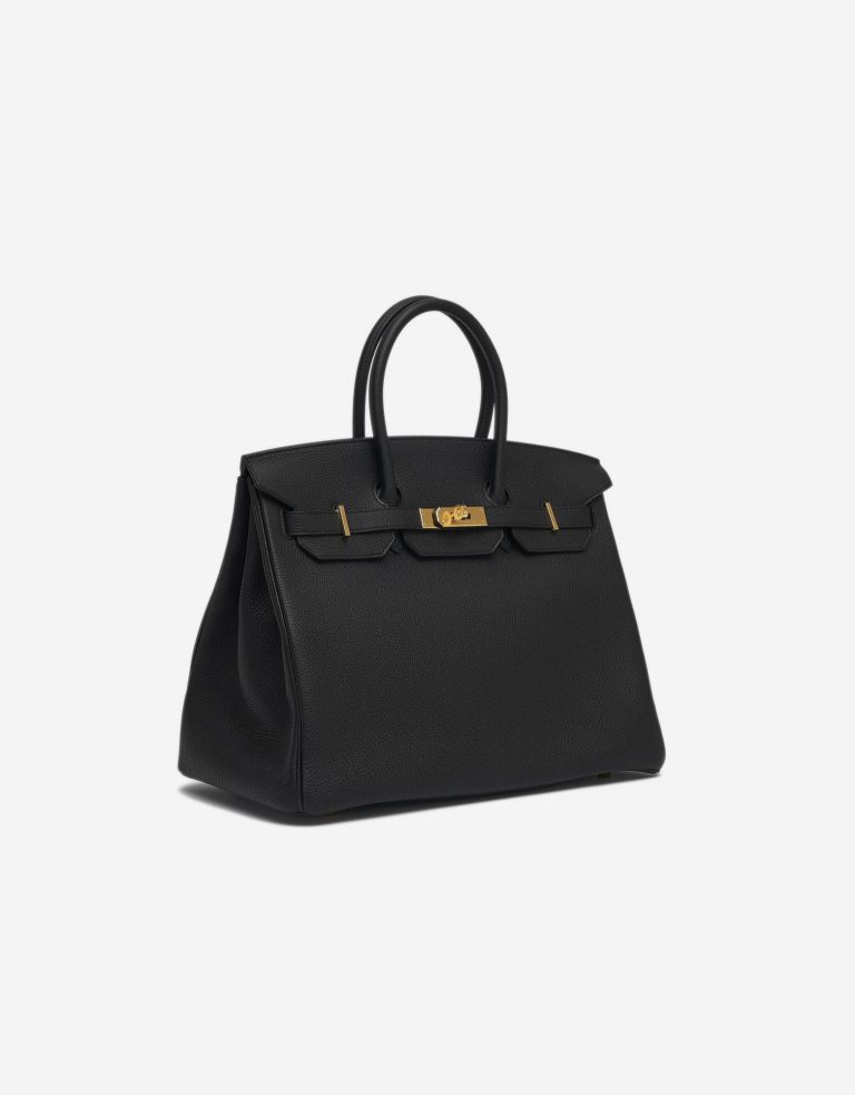 Hermès Birkin 35 Togo Black Saclàb Side