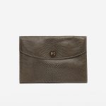 Hermes Rio Clutch Uni Lizard Gris Fonce Saclab