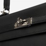Hermès Kelly 25 Swift Black Saclab Logo