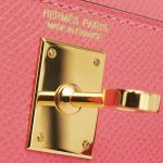 Hermes Kelly 20 Epsom Rose Azalee Mini L