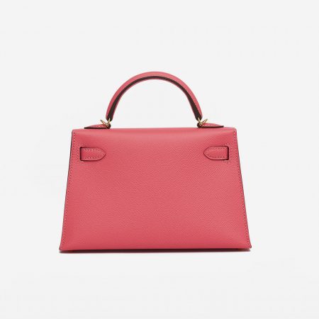 Hermès Kelly Mini 20 Epsom Rose Azalee | SACLÀB
