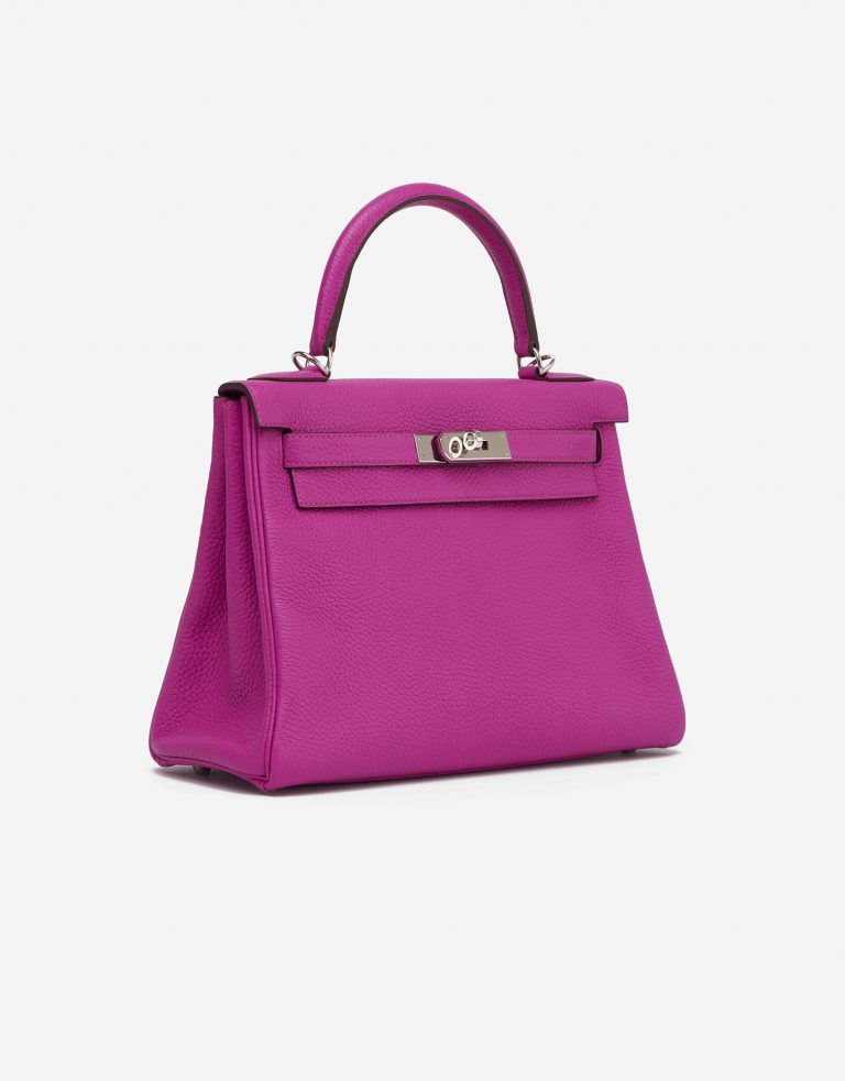 Hermès Kelly 28 Togo Magnolia consignation sacs à main de créateurs saclab