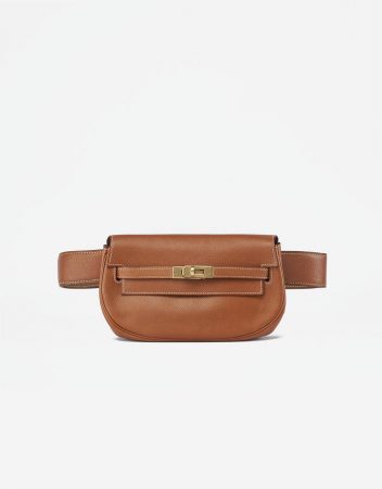 belt bag gold