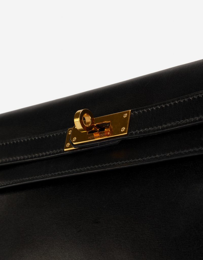 Pochette Portefeuille HERMÈS Kelly Rose Argent - Modèle Long Fabriqué En France