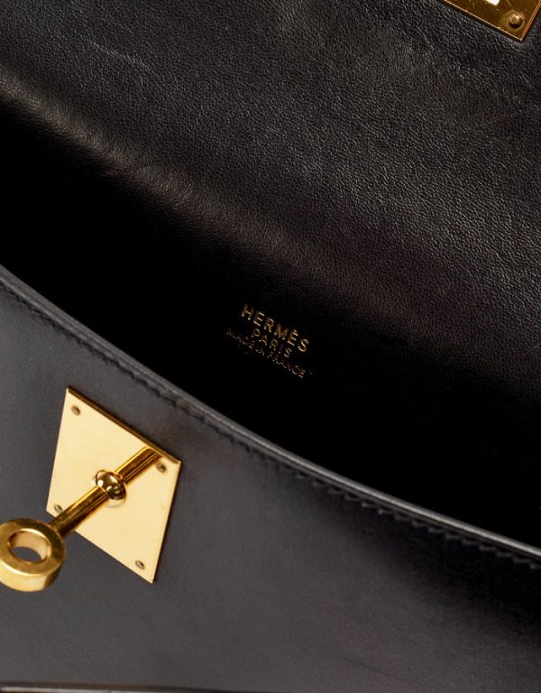 Pochette Portefeuille HERMÈS Kelly Rose Argent - Modèle Long Fabriqué En France