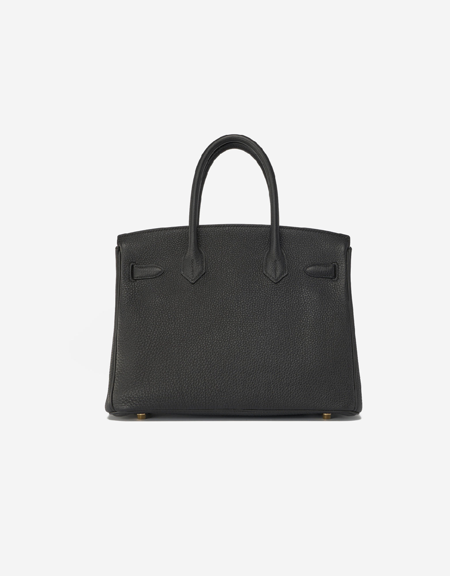 Hermès Black Togo Leather Gold Finish Birkin 30 Bag Hermes