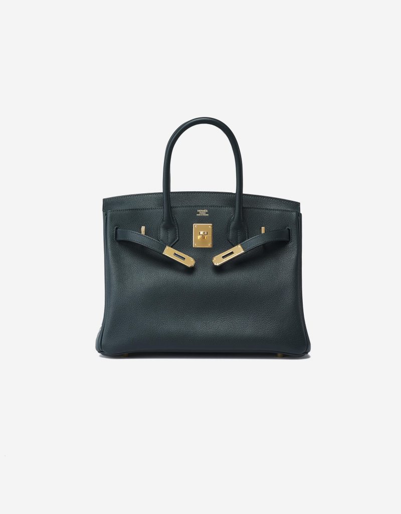 Hermès Birkin 30 Taurillion Novillo Vert Cypress | SACLÀB