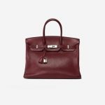 Hermès Birkin 35 Chevre Rouge H Saclab