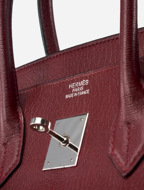 Hermès Birkin 35 Chevre Rouge H Saclab