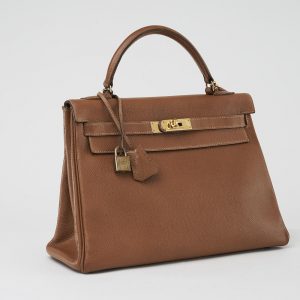 Hermès Kelly 32 Epsom Gold | SACLÀB