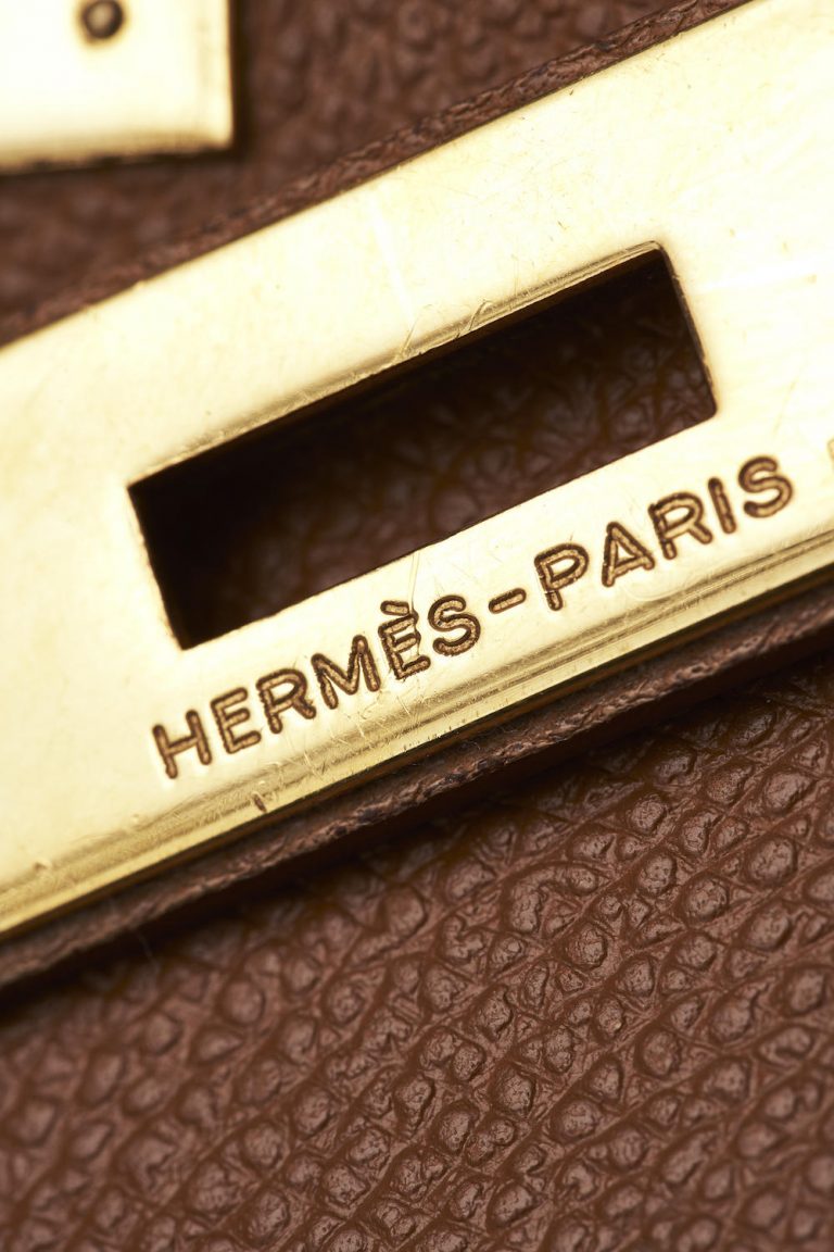 Hermès Kelly 32 Epsom Gold Saclàb Hardware