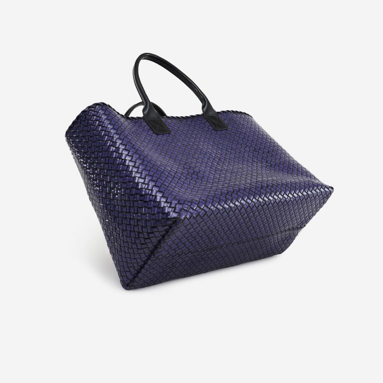 Bottega Veneta Cabat Cabat Large Purple Black