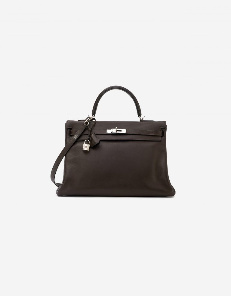 Hermès Kelly 35 Swift Ebene Saclàb Front