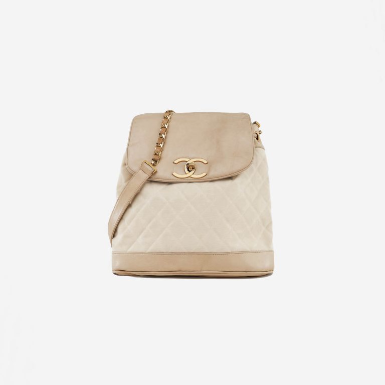 Chanel Market Bag Beige Canvas