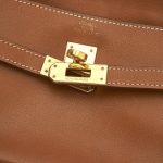 62 Hermes Kelly Swift Gold Pochette Belt Gold Saclab Belt