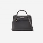 Hermes Kelly 32 Epsom Graphite Saclàb