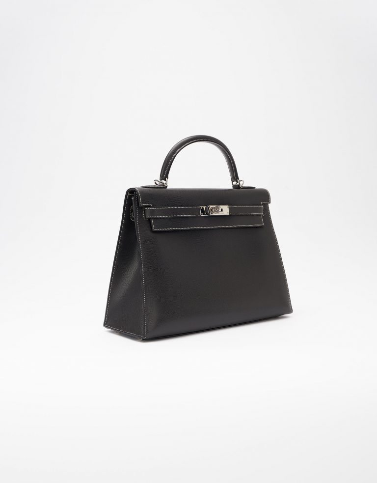 Hermès Kelly 32 Epsom Graphite Saclàb