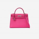 Hermes Kelly 32 Chevre Mysore Rose Schockierend