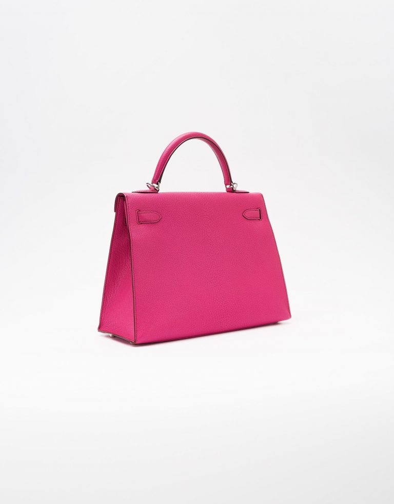 Hermes Kelly 32 Chevre Mysore Rose Shocking Saclàb