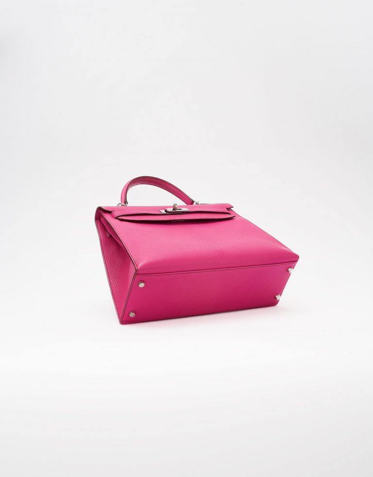 Hermes Kelly 32 Chevre Mysore Rose Shocking Saclàb