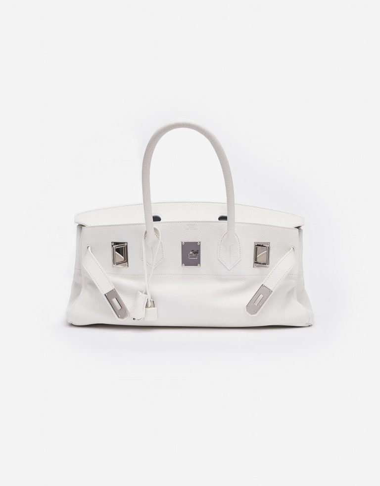 Hermes Birkin JPG Clémence Blanc Saclab Front