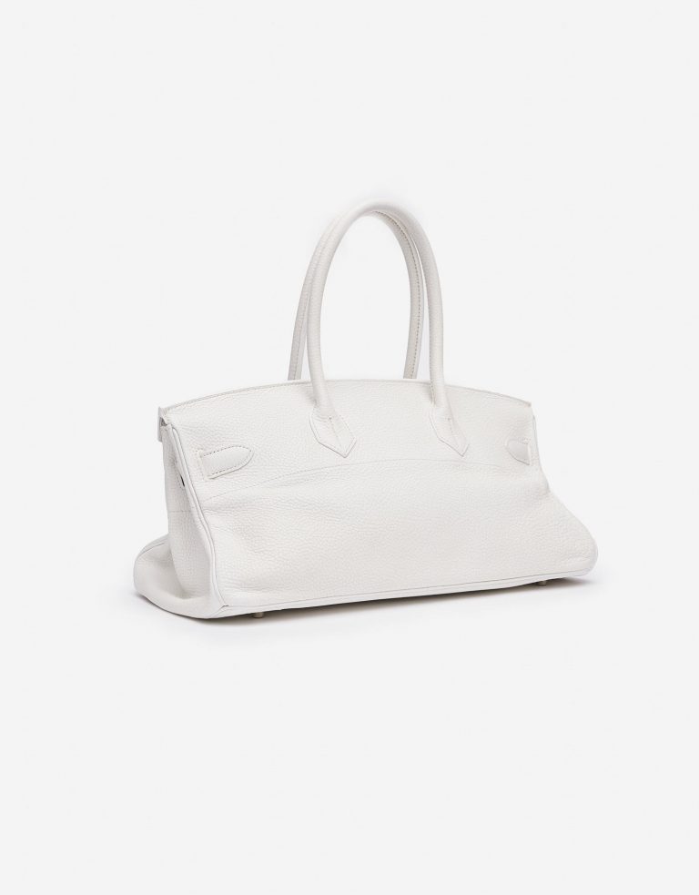 Hermes Birkin JPG Clémence White Saclab Side Back