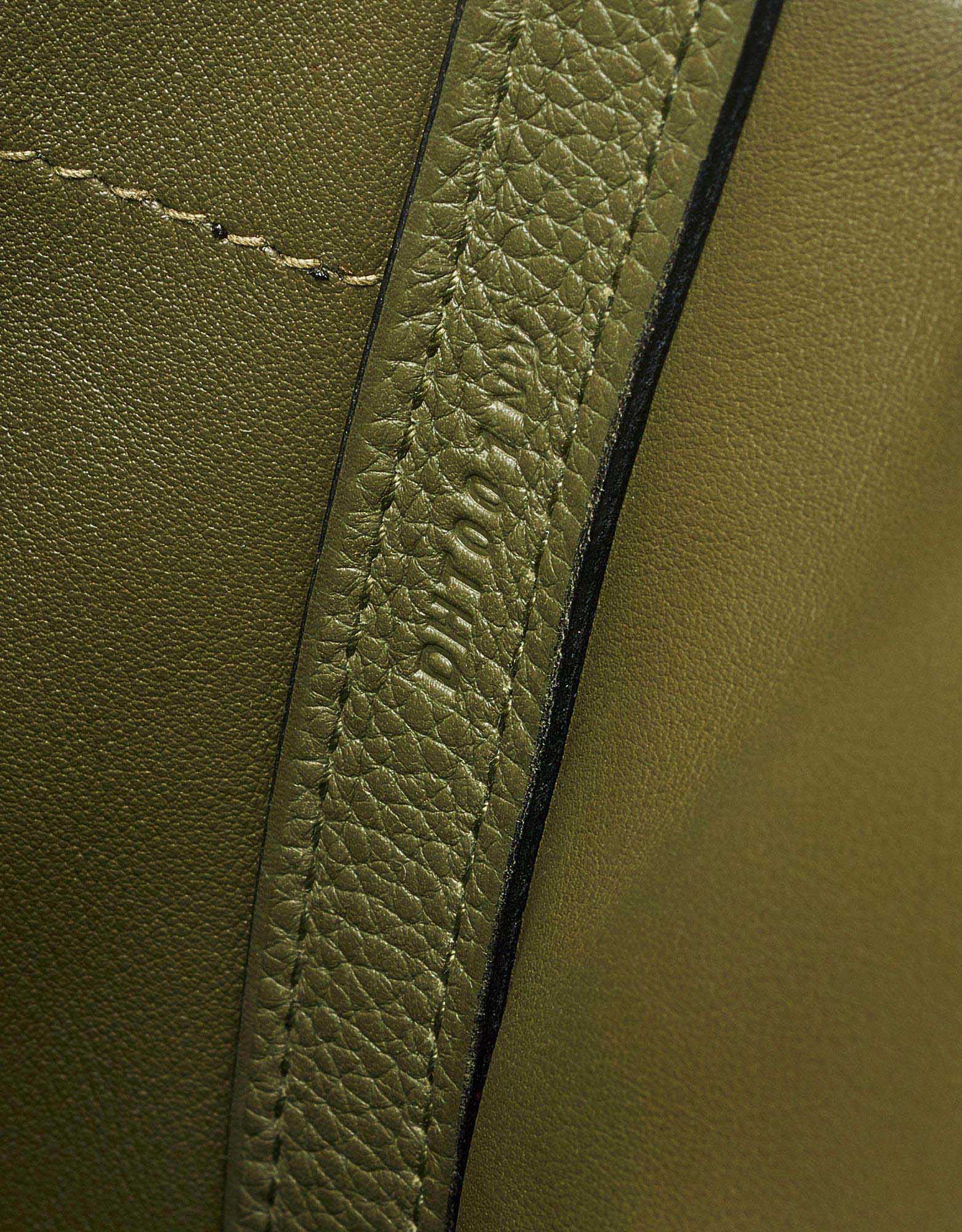 Hermès 24/24 35 Togo Vert Olive / Vert Bronze