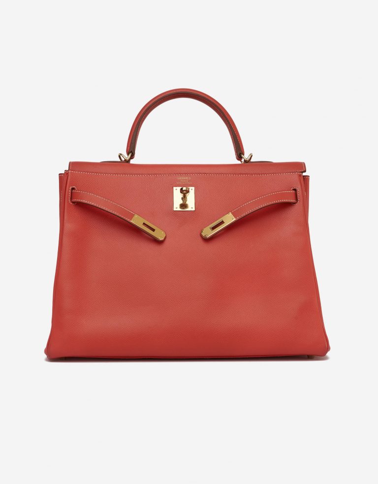 Hermès Kelly 35 Epsom Rose Jaipur - Limited Edition by Saclab Op