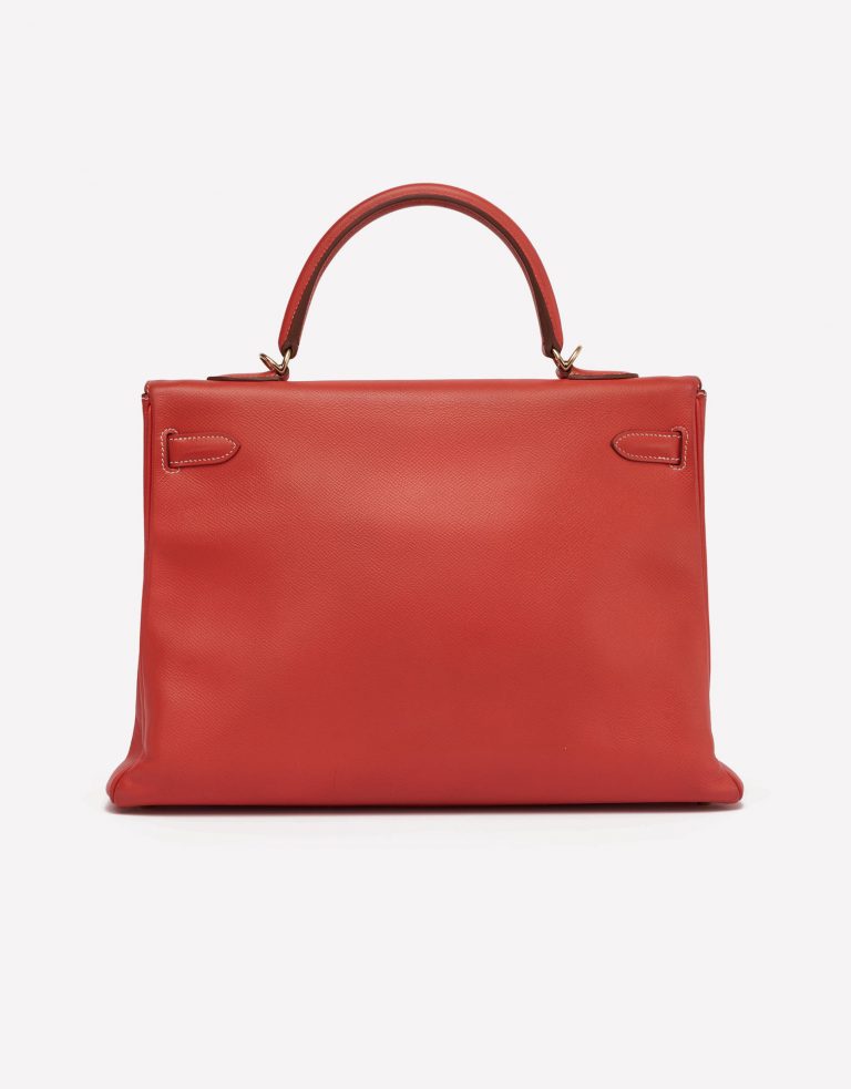 Hermès Kelly 35 Epsom Rose Jaipur - Limited Edition by Saclab Back