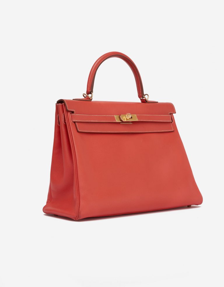 Hermès Kelly 35 Epsom Rose Jaipur - Limited Edition by Saclab S