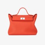 Hermes 2424 35 Togo Capucine Saclàb Front