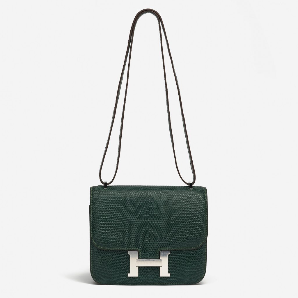 hermes constance lizard price