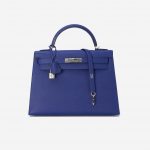 Hermes Kelly 32 Epsom Bleu Encre Saclàb